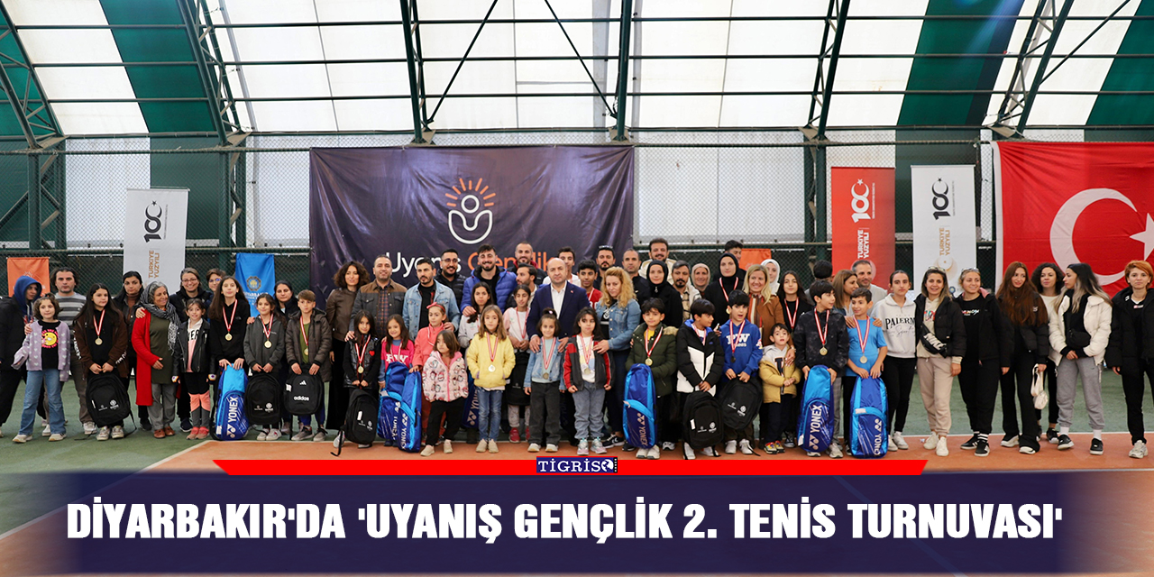 Diyarbakır'da 'Uyanış Gençlik 2. Tenis Turnuvası'