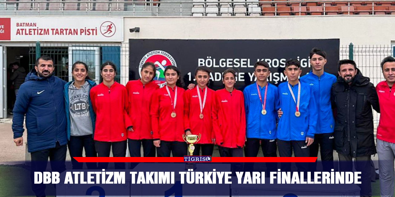DBB Atletizm Takımı Türkiye yarı finallerinde
