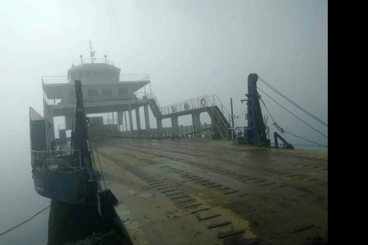 Feribot seferleri iptal edildi