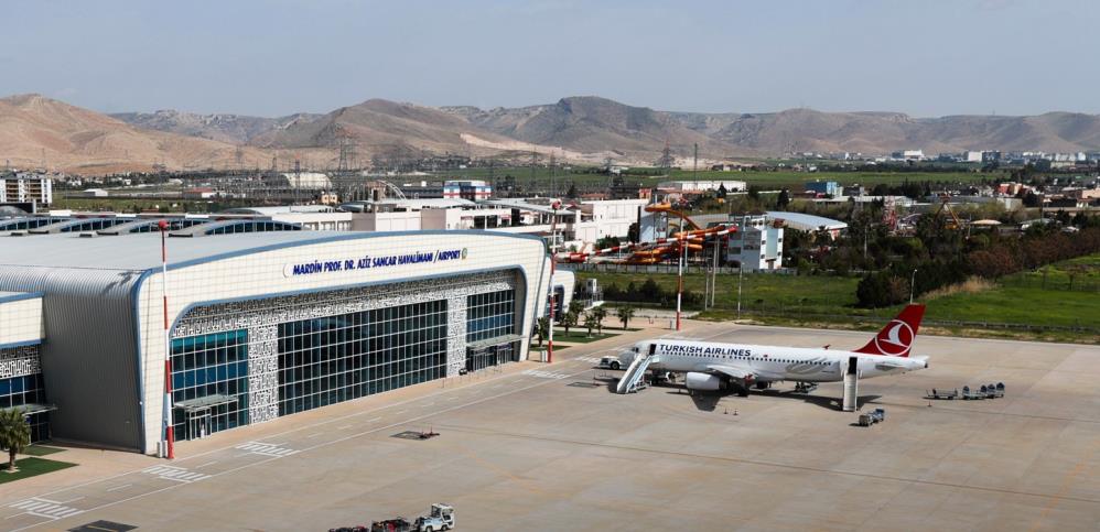 Mardin havaalanı 10 ayda 612 bin yolcuya hizmet verdi