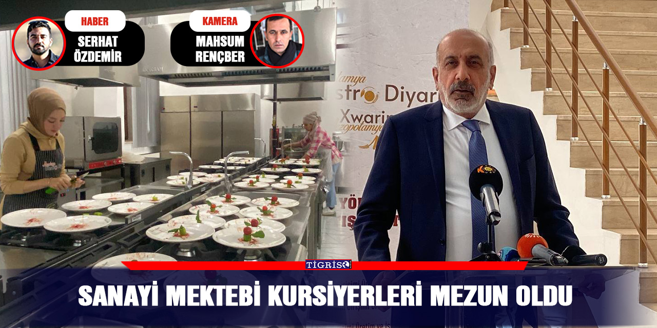 VİDEO - Sanayi Mektebi kursiyerleri mezun oldu