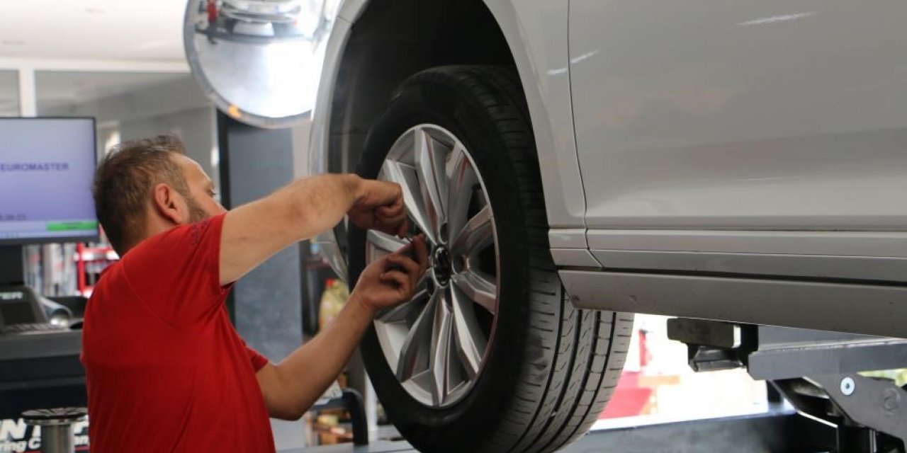 VİDEO - Diyarbakır'da kış lastikleri için mesai başladı