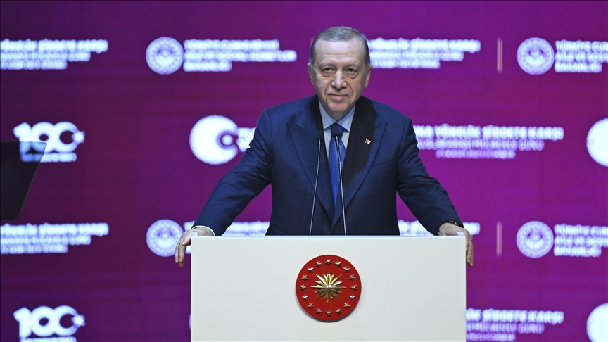 Erdoğan: Türkiye Yüzyılı, kadınların yüzyılı olacaktır