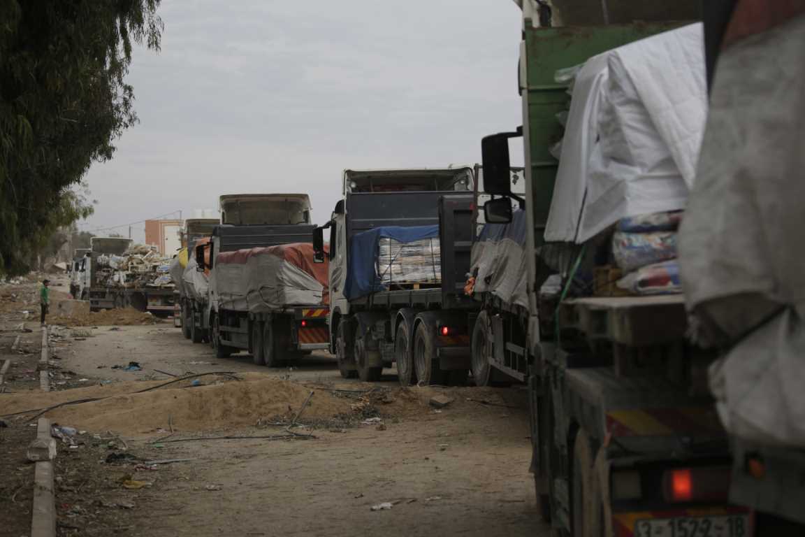 200 yardım TIR’ı Gazze’de