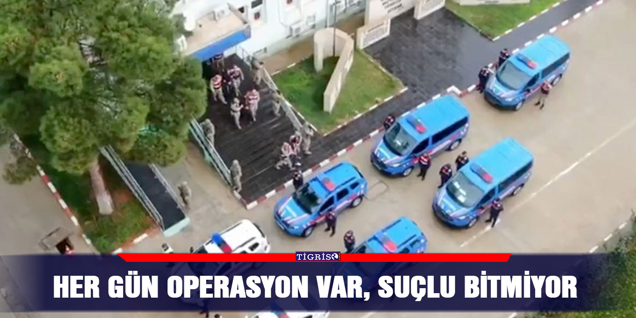 VİDEO - Her gün operasyon var, suçlu bitmiyor