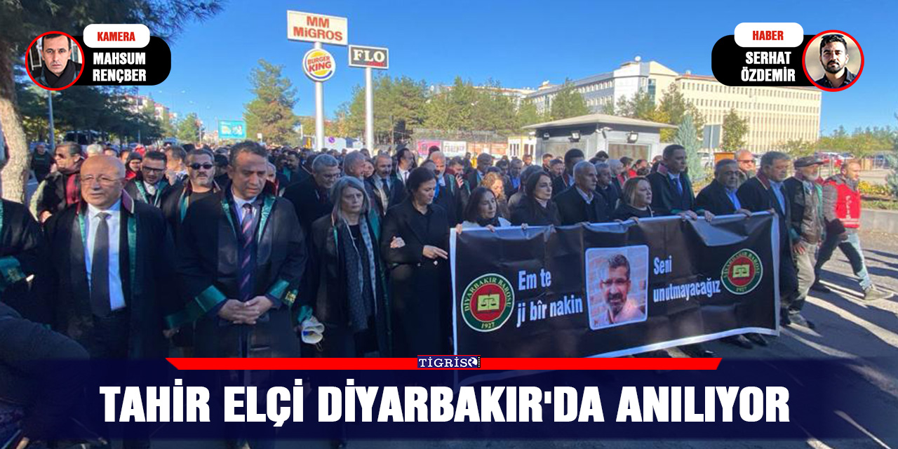 VİDEO - Tahir Elçi Diyarbakır'da anılıyor