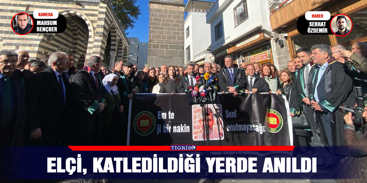 VİDEO - Elçi, katledildiği yerde anıldı