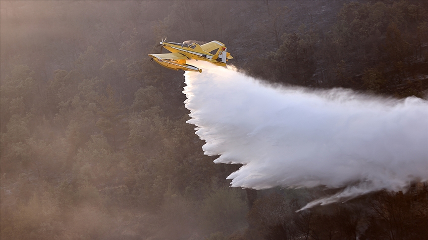 Orman yangınları için 10 bin 683 saat uçuş yapıldı