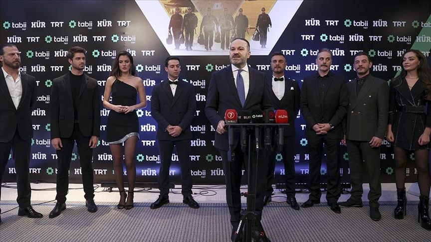 "Hür" dizisinin galası yapıldı