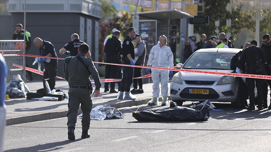 Batı Kudüs'te silahlı saldırıda 3 İsrailli öldü