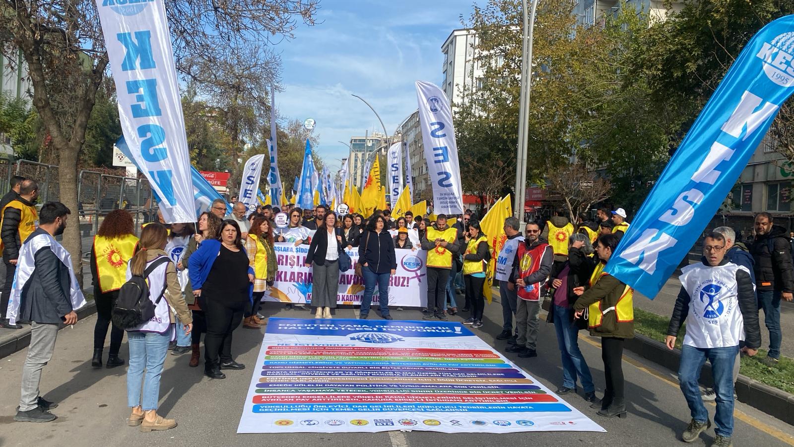 VİDEO - KESK'in Diyarbakır mitingi başladı