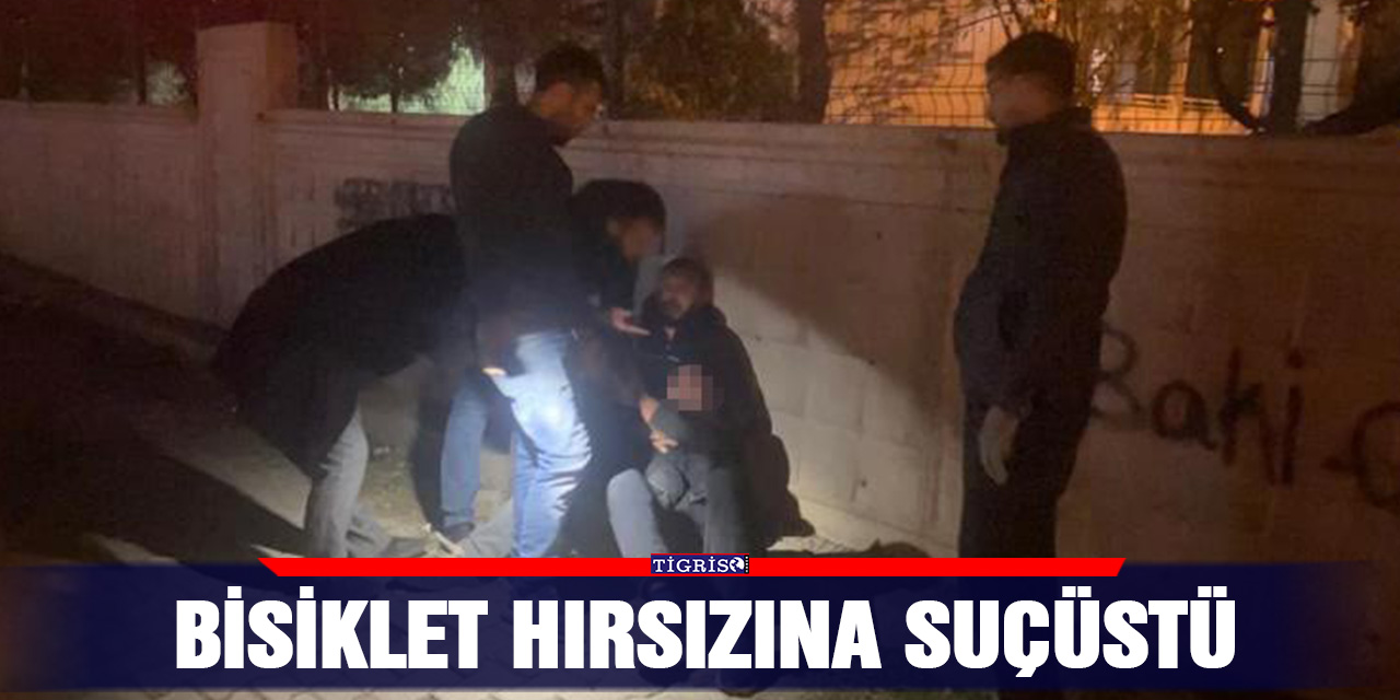 VİDEO - Bisiklet hırsızına suçüstü