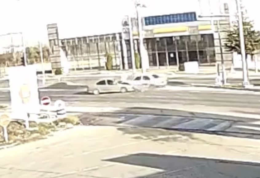 Elazığ’daki kaza kameralara yansıdı