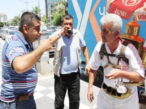 Meyan şerbeti satıcıları ramazana hazır