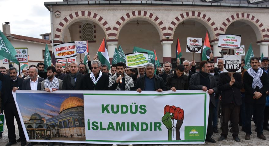 Diyarbakır ve Şırnak'ta İsrail protestosu