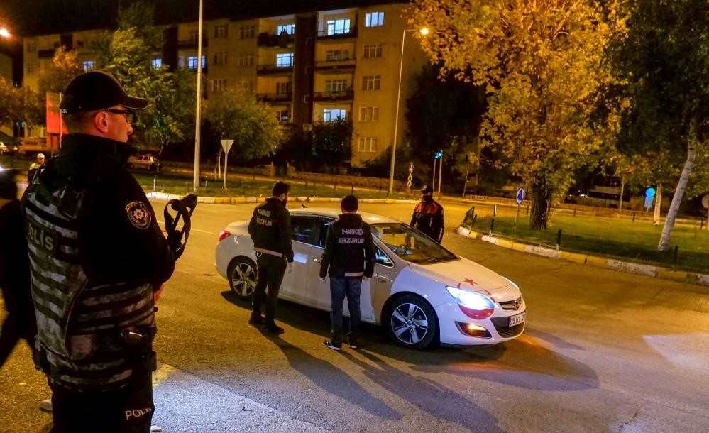 Erzurum polisi suçlulara nefes aldırmıyor
