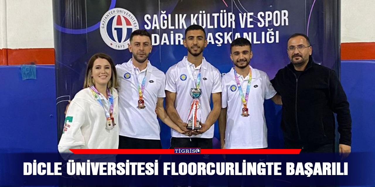 Dicle Üniversitesi FloorCurlingTe başarılı