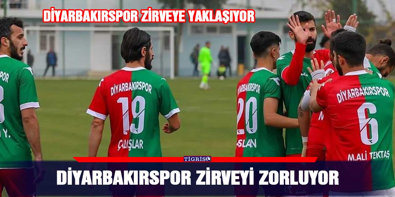 Diyarbakırspor zirveyi zorluyor