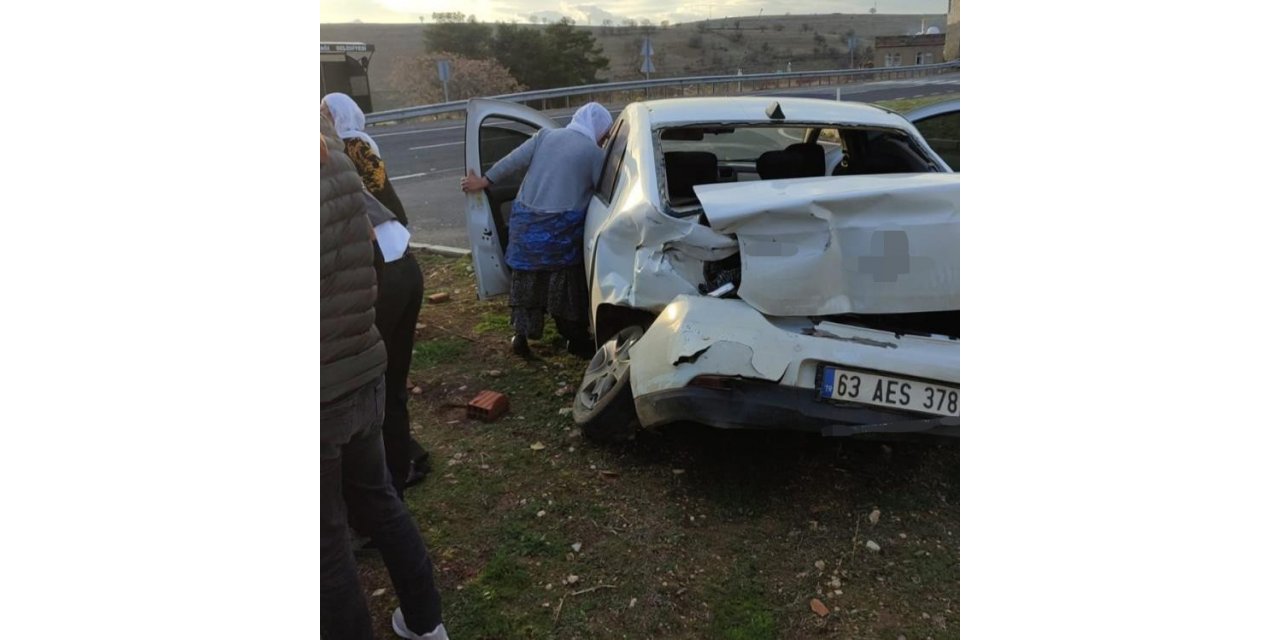 Mardin'de trafik kazası, yaralılar var