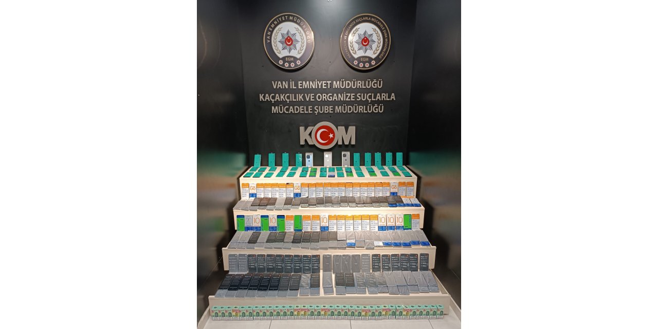 Van'da kaçakçılık operasyonu