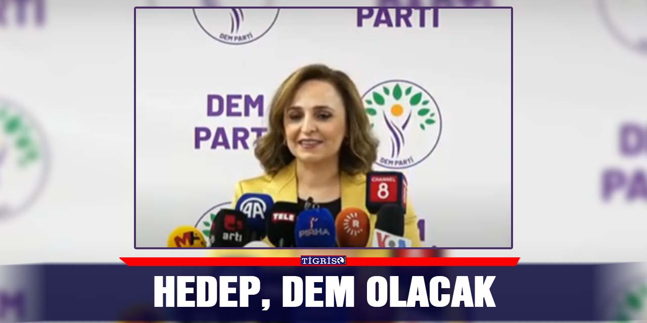 HEDEP, DEM olacak