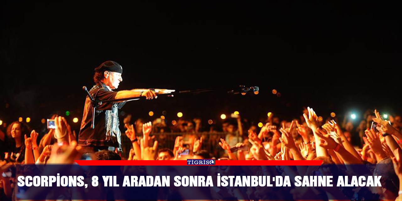 Scorpions, 8 yıl aradan sonra İstanbul'da Sahne Alacak