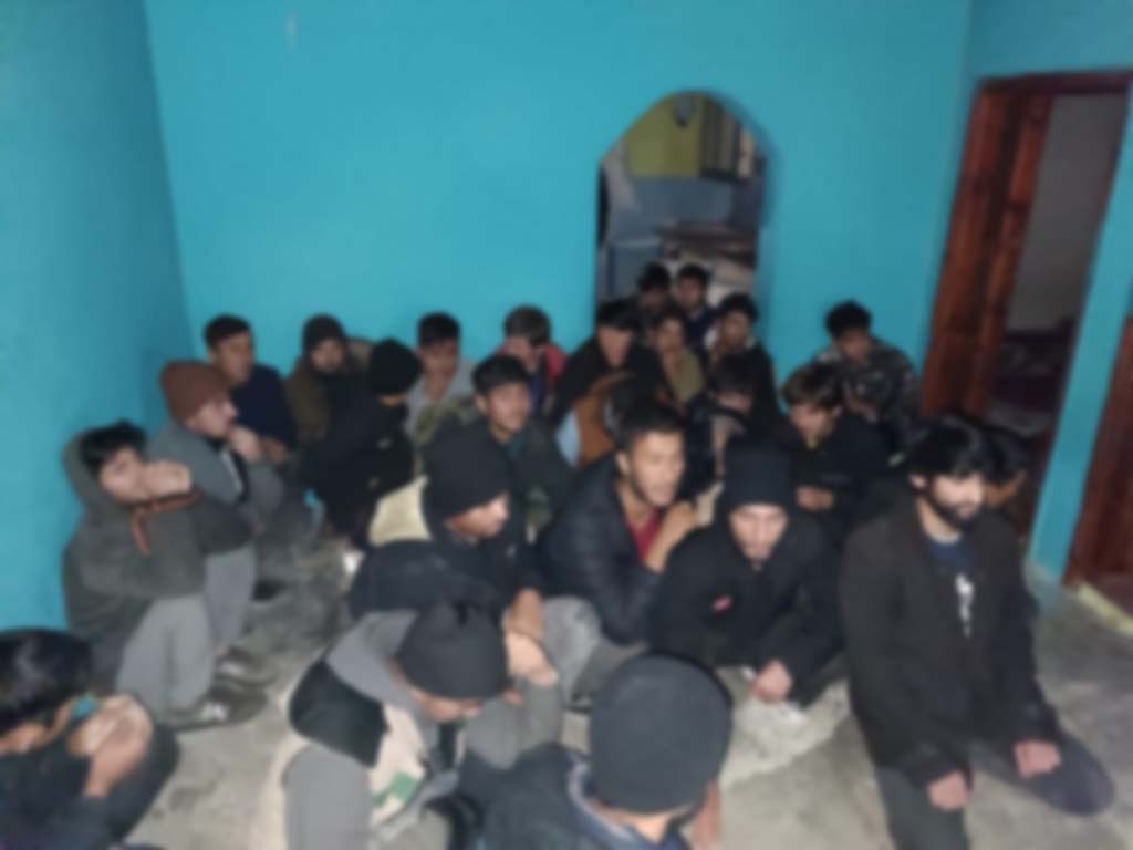 Afgan göçmenler yakalandı
