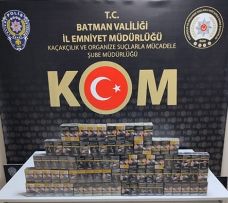 Batman'da kaçakçılık operasyonu