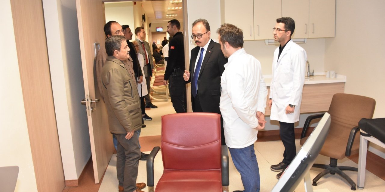 Hastanede 'Beyaz kod' alarm paniği