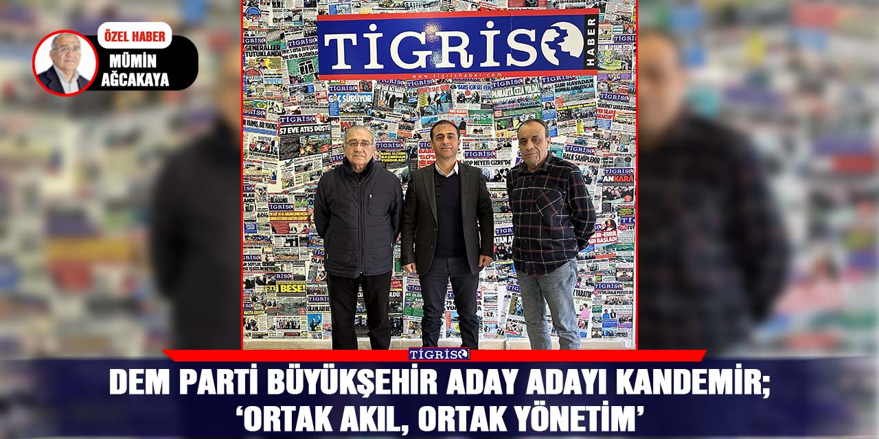 VİDEO - DEM Parti büyükşehir Aday Adayı Kandemir;  ‘Ortak akıl, ortak yönetim’