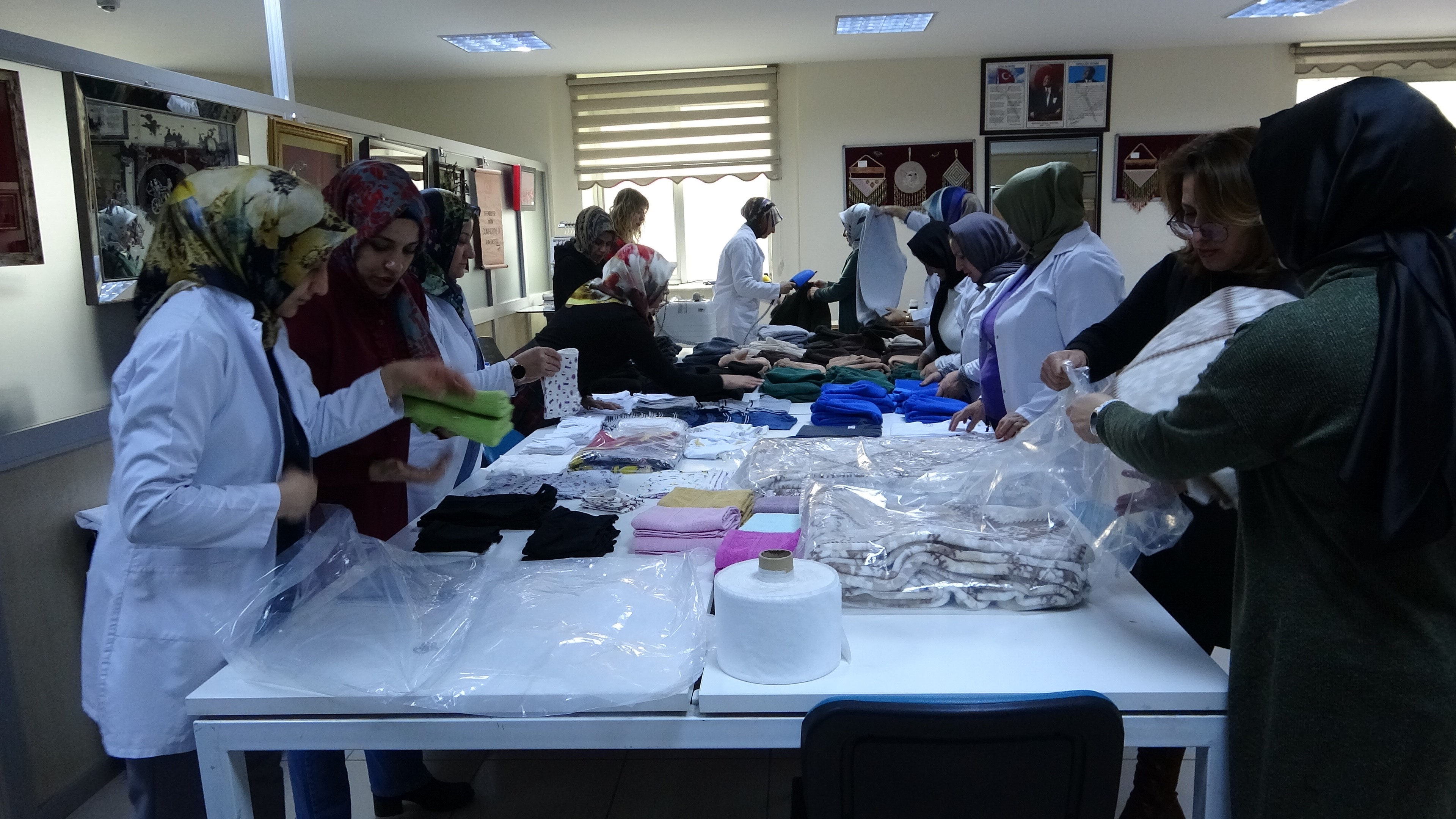 Vanlı kadınların Gazze seferberliği