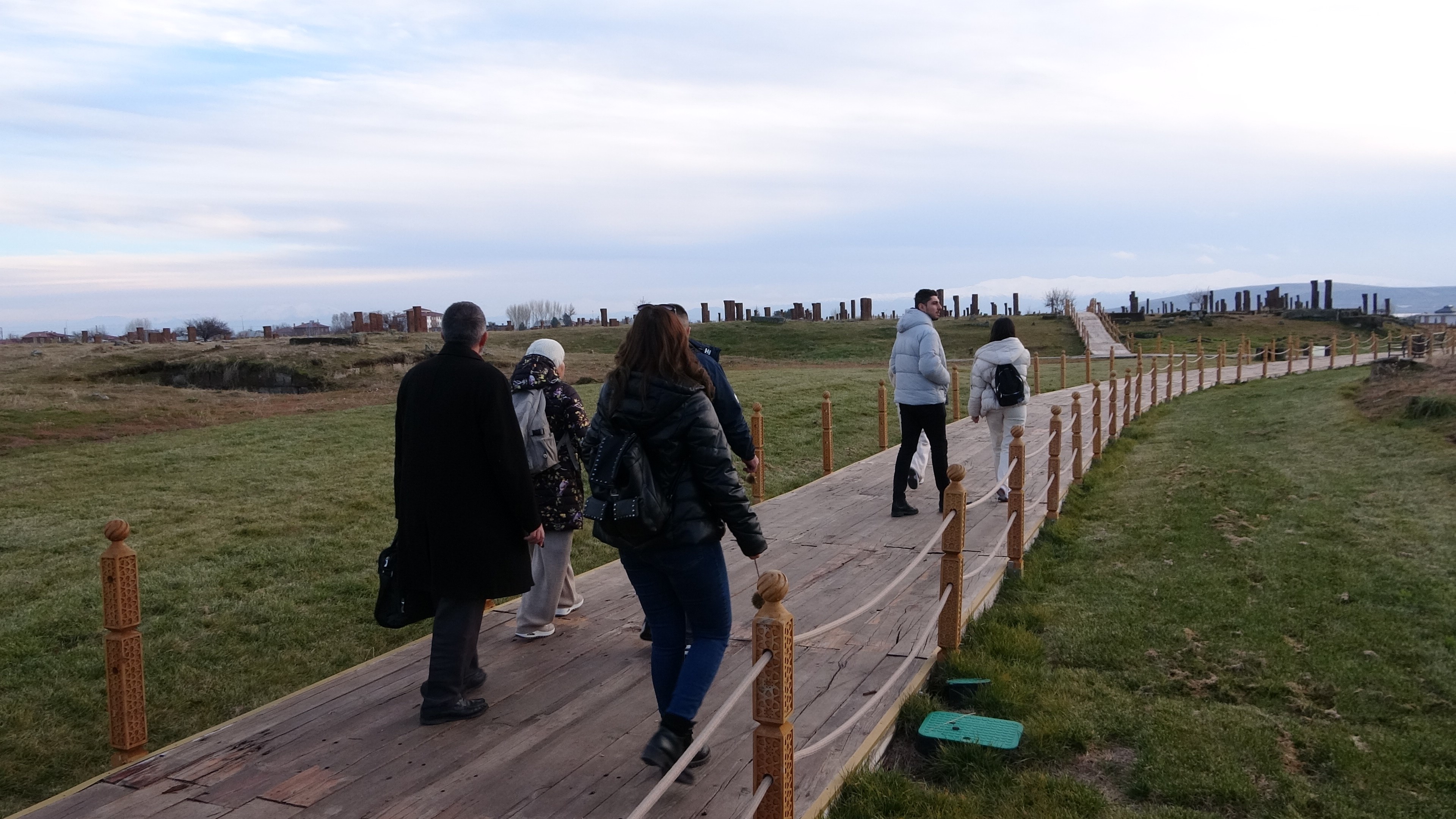 Selçuklu Mezarlığına ziyaretçi akını