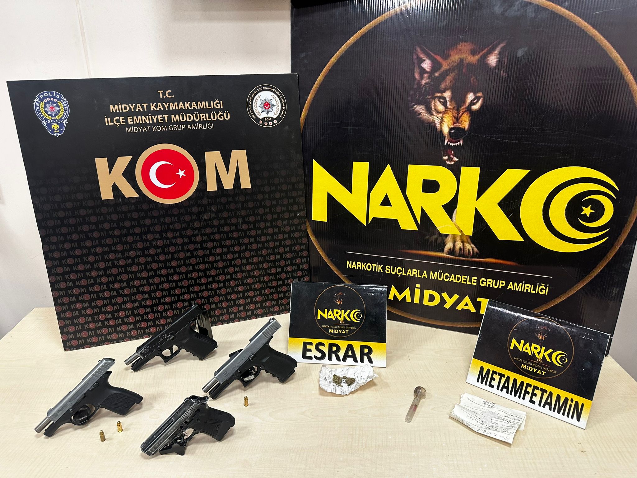 Mardin'de kaçak silah operasyonu