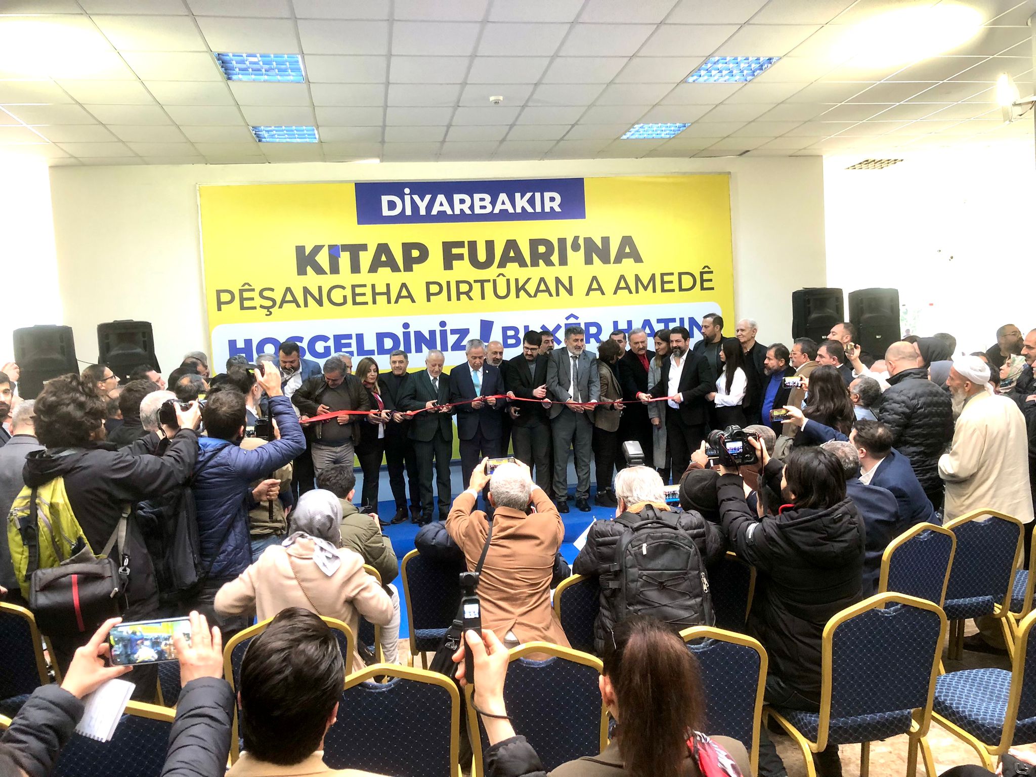 Mezopotamya kitap fuarı açıldı