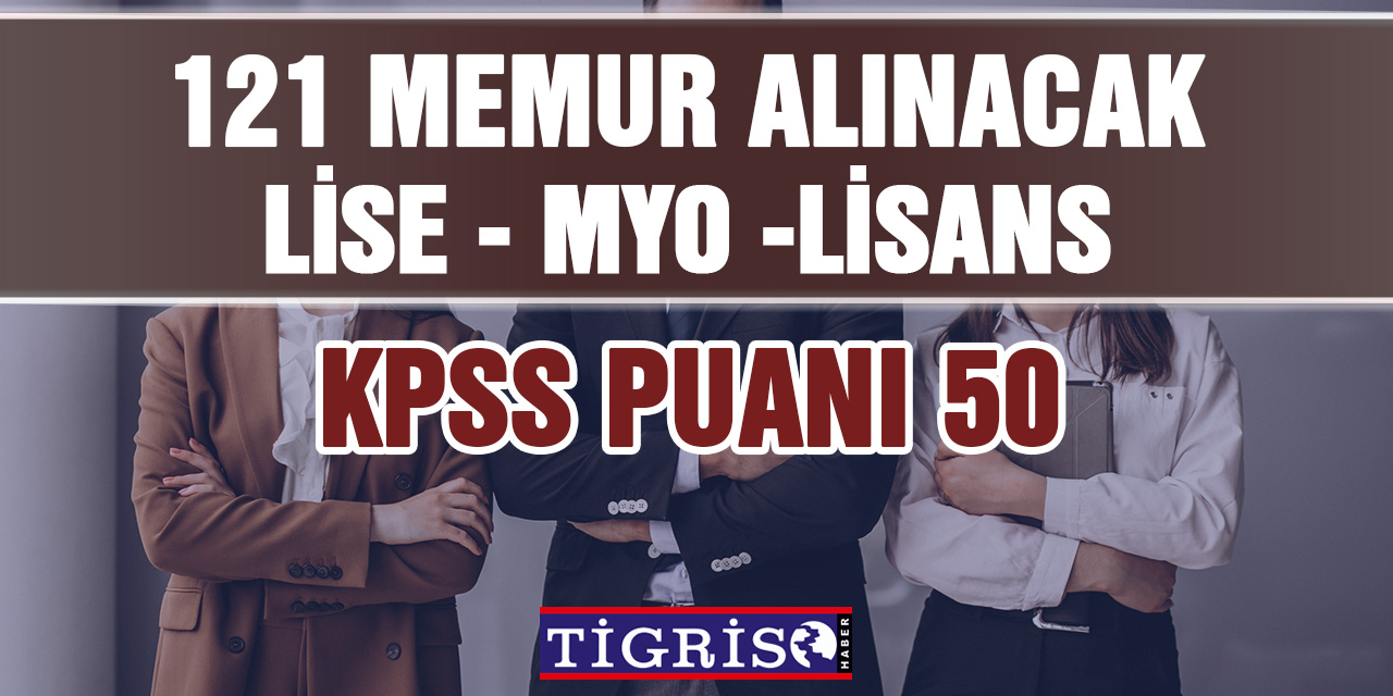 Sözleşmeli 121 Kamu personel alımı.. İşte detaylar!