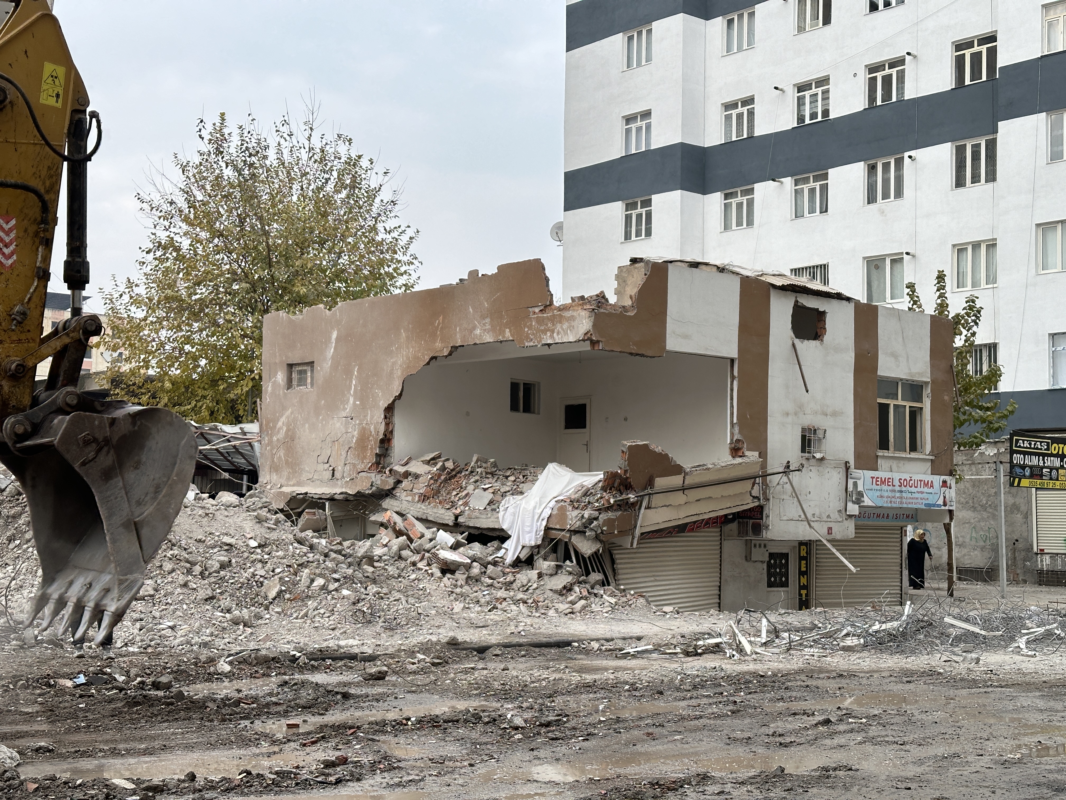 Diyarbakır’da hasarsız müstakil ev zarar gördü