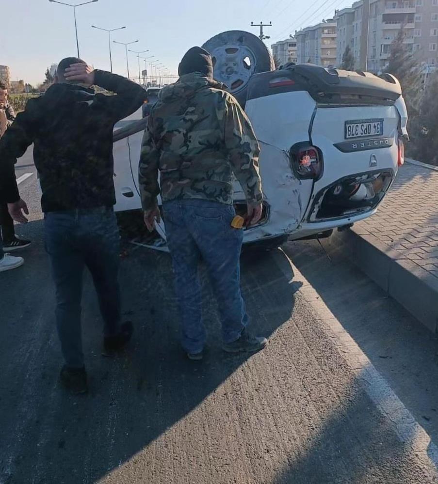 Mardin'de trafik kazası; 2 yaralı