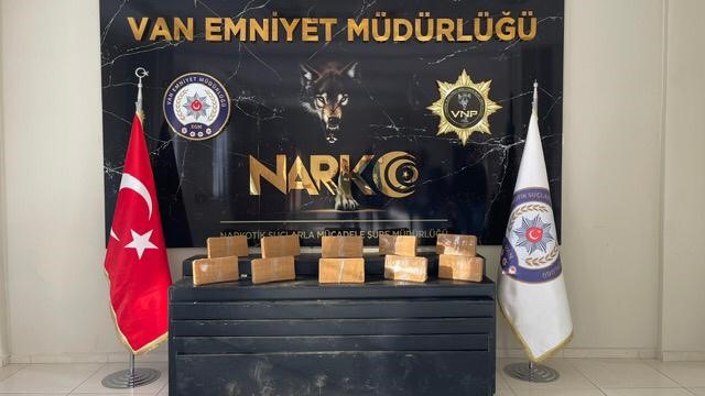Van’da 11 kilo uyuşturucu yakalandı