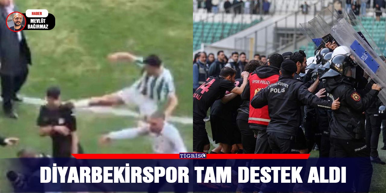 Diyarbekirspor tam destek aldı