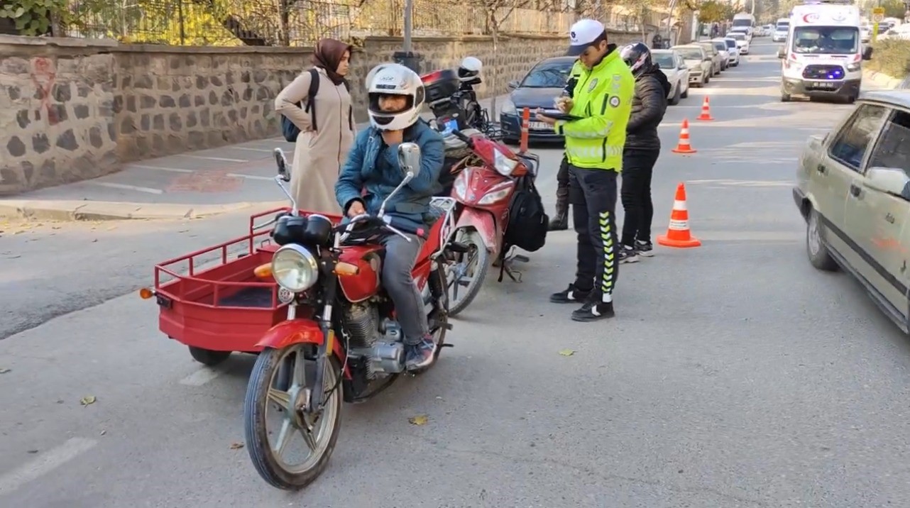Şanlıurfa’da 72 motosiklete trafikten men