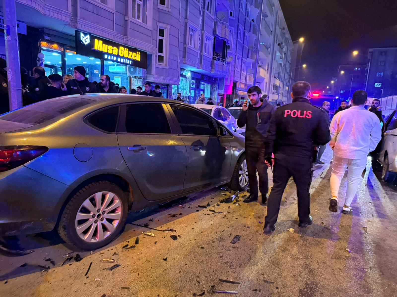 Muş’ta zincirleme kaza