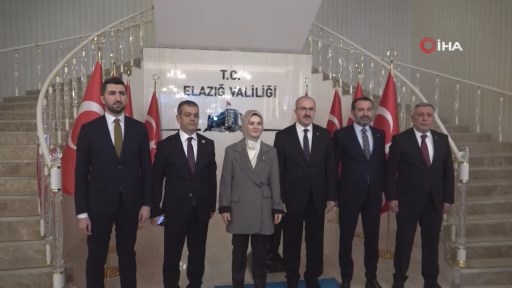 Bakanı Göktaş, Elazığ’da