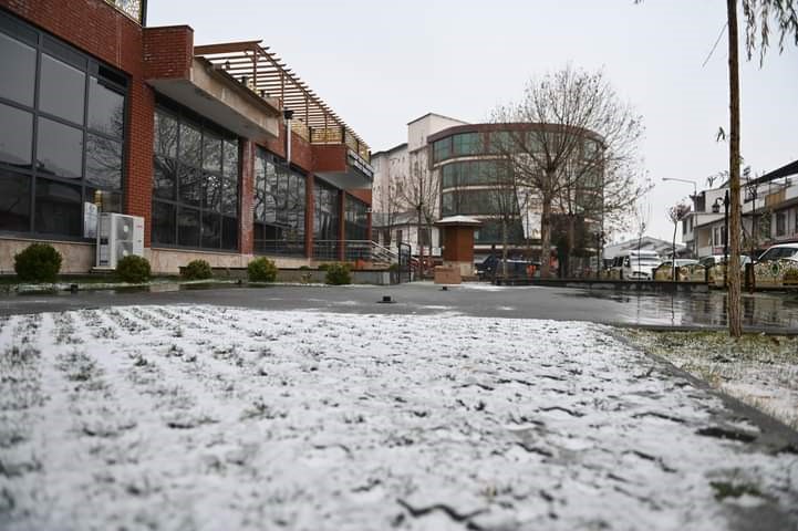 Malatya kırsalında kar etkili oldu