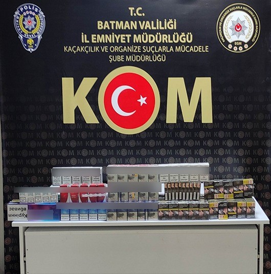 Batman'da kaçakçılık operasyonu