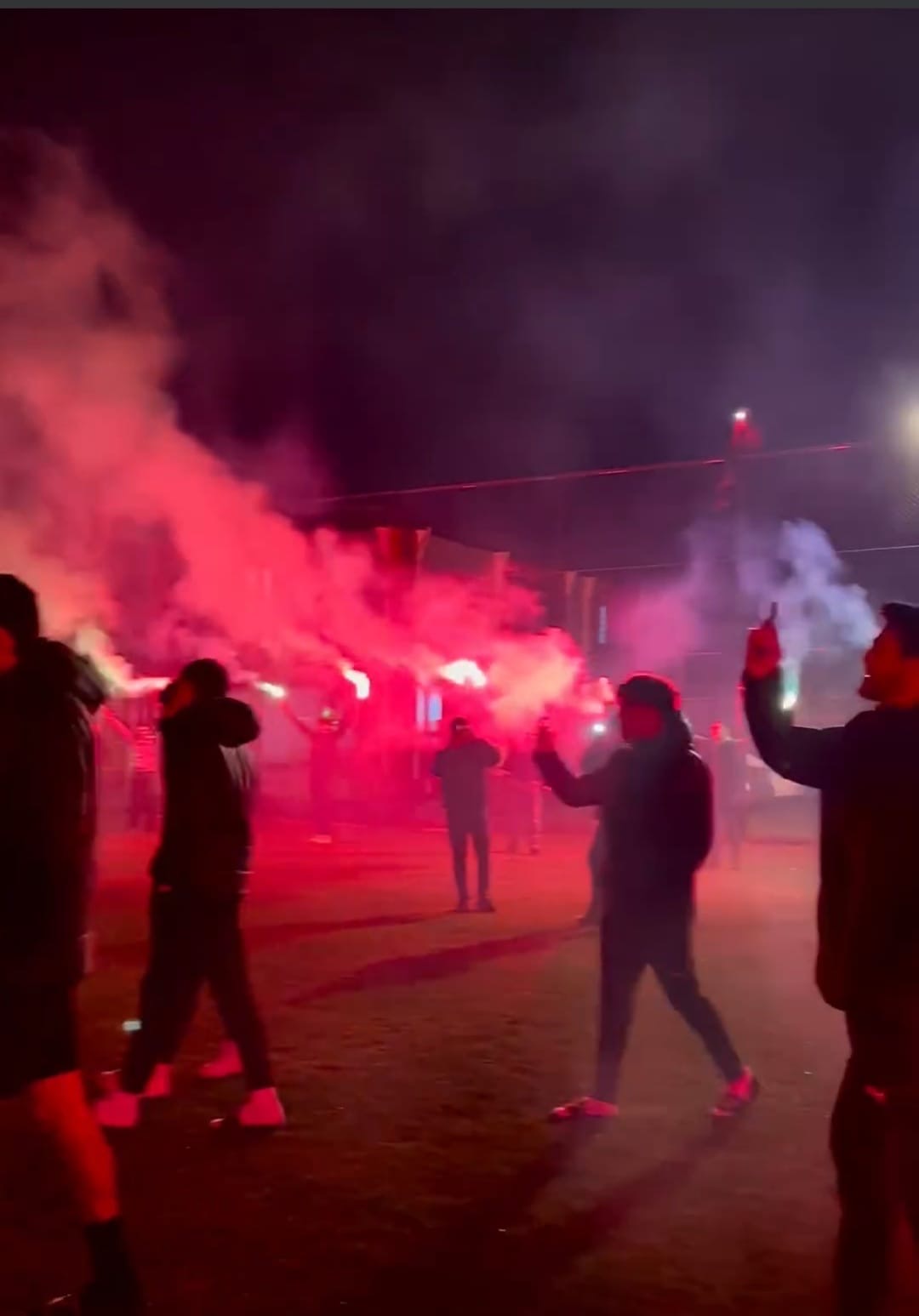 Diyarbekirspor’a meşaleli destek