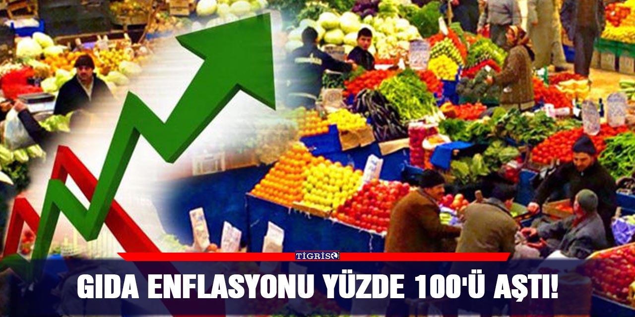 Gıda enflasyonu yüzde 100'ü aştı!