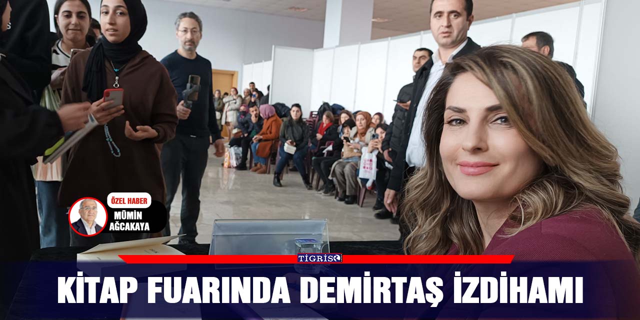 VİDEO - Kitap fuarında Demirtaş izdihamı