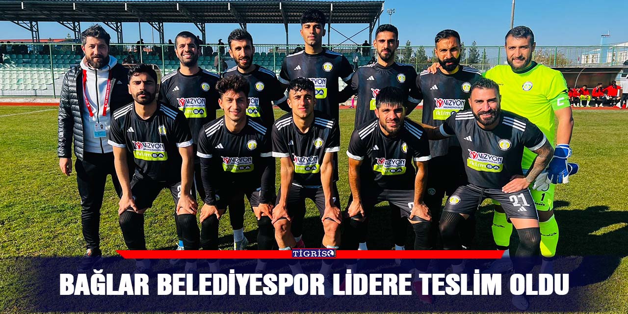 Bağlar belediyespor lidere teslim oldu