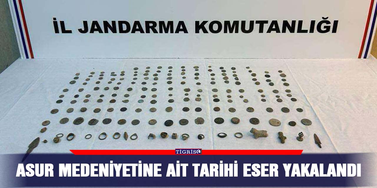 Asur medeniyetine ait tarihi eser yakalandı