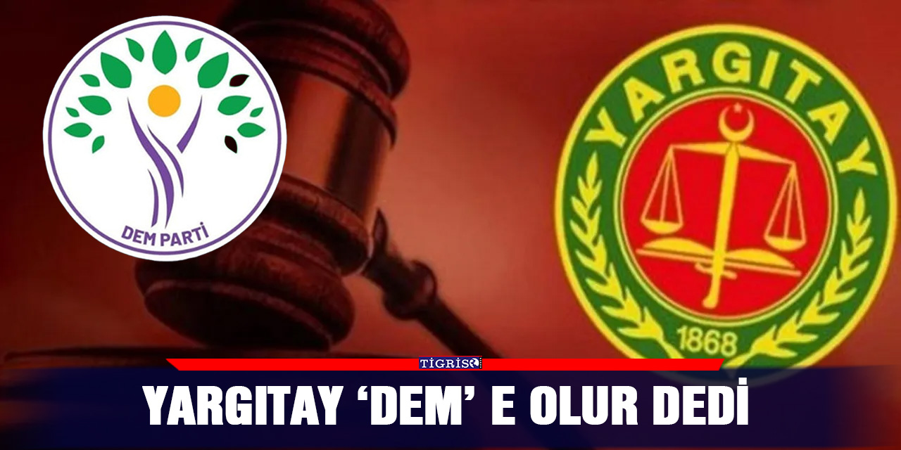 Yargıtay 'DEM'e olur dedi